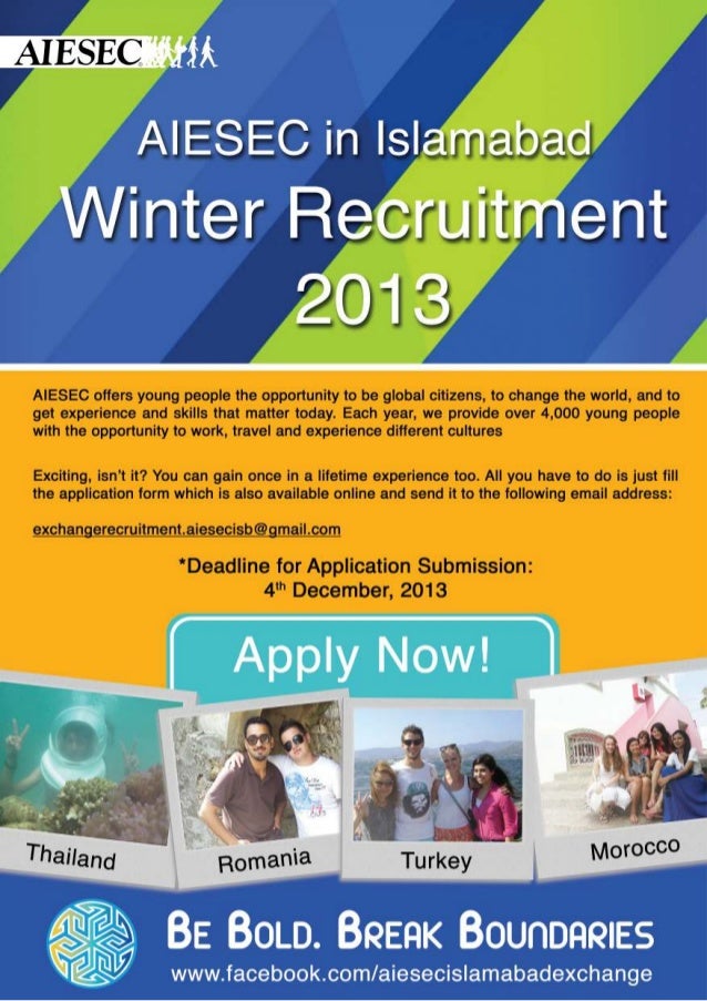 AIESEC Exchange & Recruitment Campaign