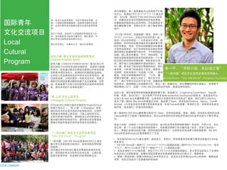 YOUR COMPANY
Local
Cutural
Program
AIESEC ExploreChina
   i-Shanghai
  
i-Shanghai Cultural Program
GREEN POWER NOW AIESEC
2008 15
GREEN POWER NOW
  We Will Shine) AIESECf
AIESEC
YOUR COMPANY | 9
Term We Will Shine
We Will Shine
OC Organizing Committee Team
AIESEC Leadership Development
lead ICX TL Bambry
We Will Shine Team Christina Nancy Dyre
Nicolas OC Trainee
We Will Shine OC Team 20
Trainee 500
We Will
Shine impact
? AIESECSJTU 3,000
? We Will Shine
follow
 
