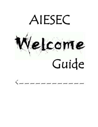 AIESEC
Guide
<------------
 