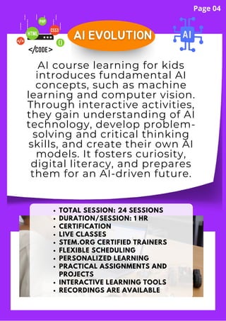 Unlock AI Skills: Fun Learning for Kids! | PDF