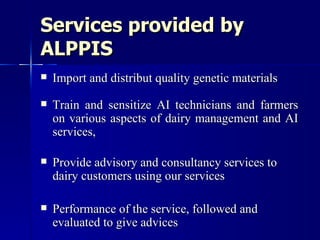 Artificial Insemination Experiences in Ethiopia