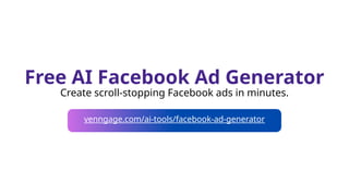 Create tailored Facebook ads with AI in seconds - AI Facebook Ad ...