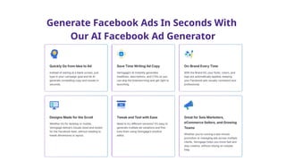 Create tailored Facebook ads with AI in seconds - AI Facebook Ad ...