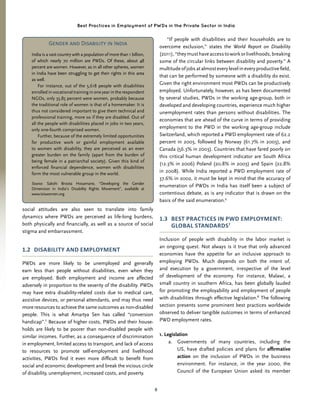 Working While On Pwd Best Practices for Employing People with Disabilities in the Private ...