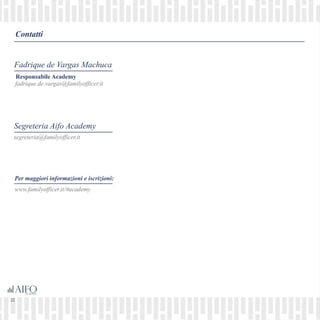 Aifo academy-brochure 2016