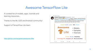 Ai for Art and Design with TensorFlow Lite - TFUG India Summit | PDF
