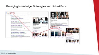BY - NC - nicolamattina.it
Managing knowledge: Ontologies and Linked Data
 