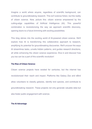 AI for Citizen Science_ Empowering the Public to Contribute to Research.pdf