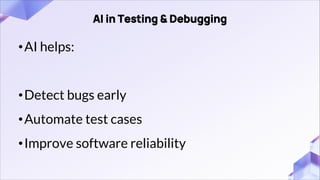 Smart Coding: AI for Modern Developers | PDF