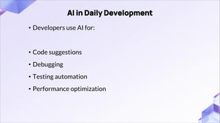 Smart Coding: AI for Modern Developers | PDF