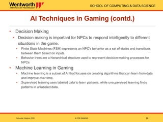 Npcs Algorithm AI For Gaming lecture1 introduction to AI for Gaming.pdf