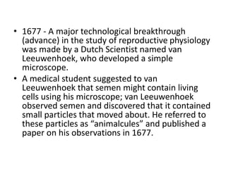 Artificial insemination history detailed | PPTX