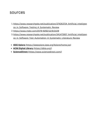 AI for Software Testing Excellence in 2024 | PDF
