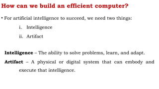Computer engineering : the foundation of Ai | PPTX