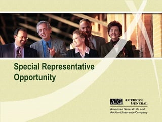 Special Representative Opportunity 