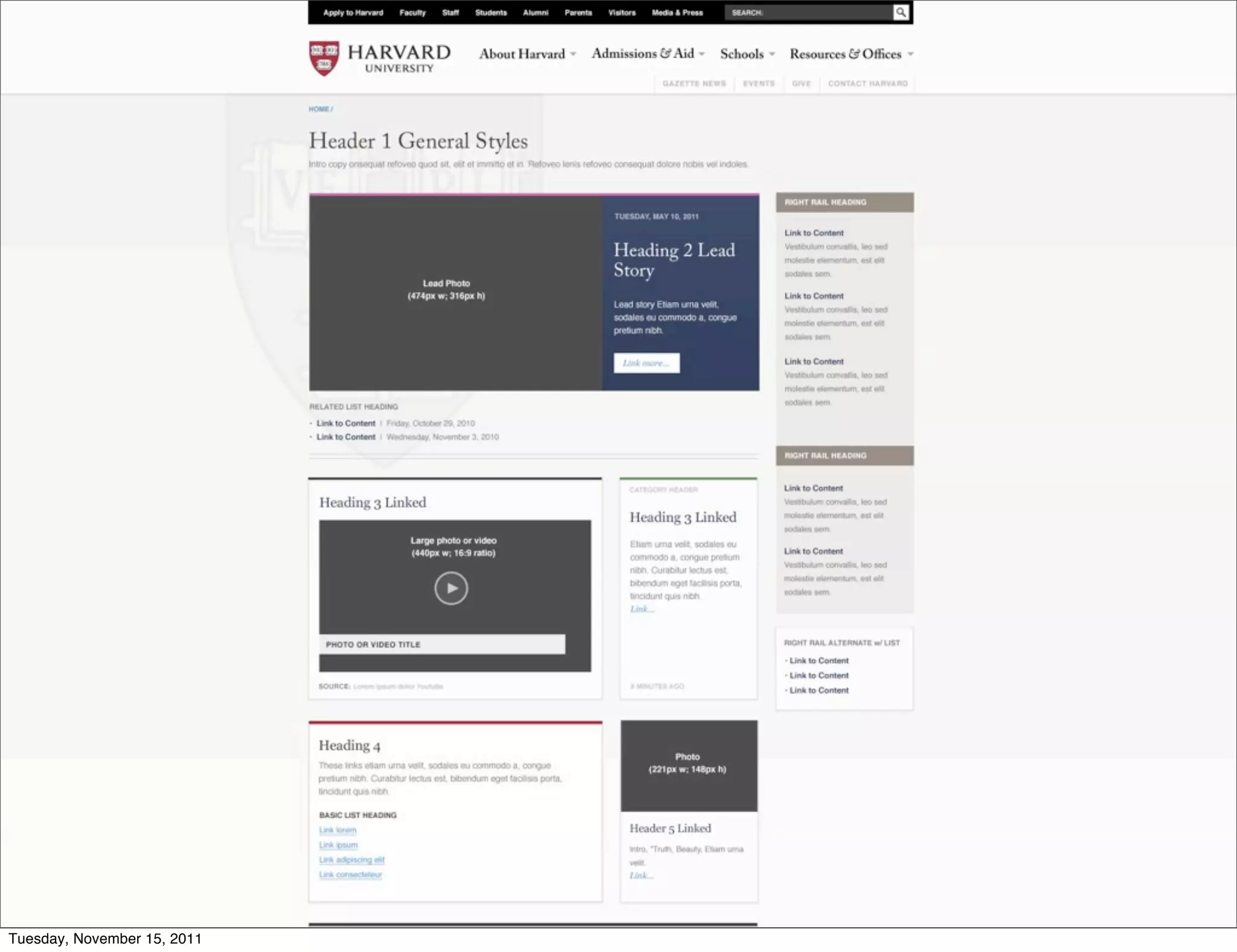 Tuesday, November 15, 2011
 