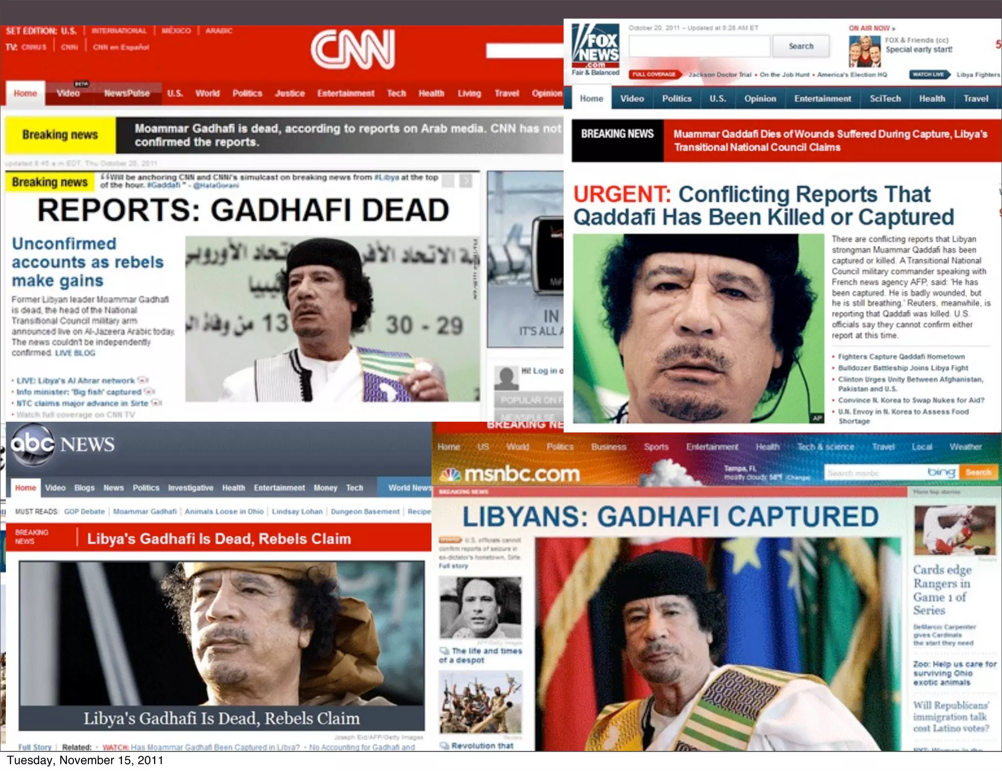 Tuesday, November 15, 2011
 