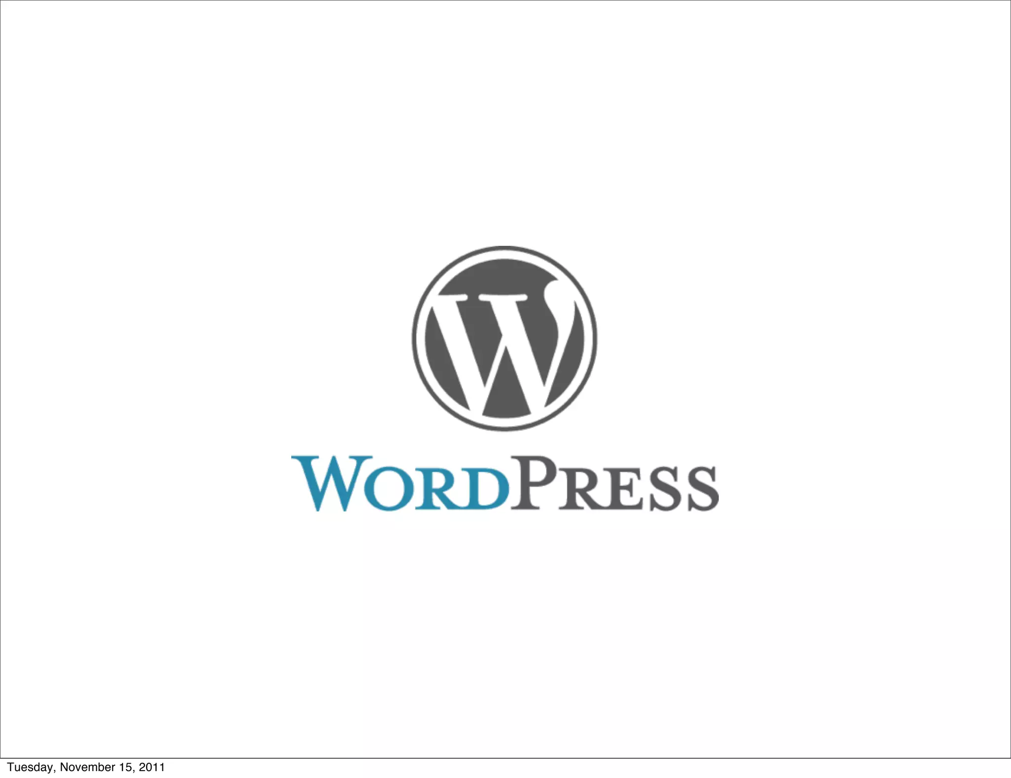 Tuesday, November 15, 2011
 