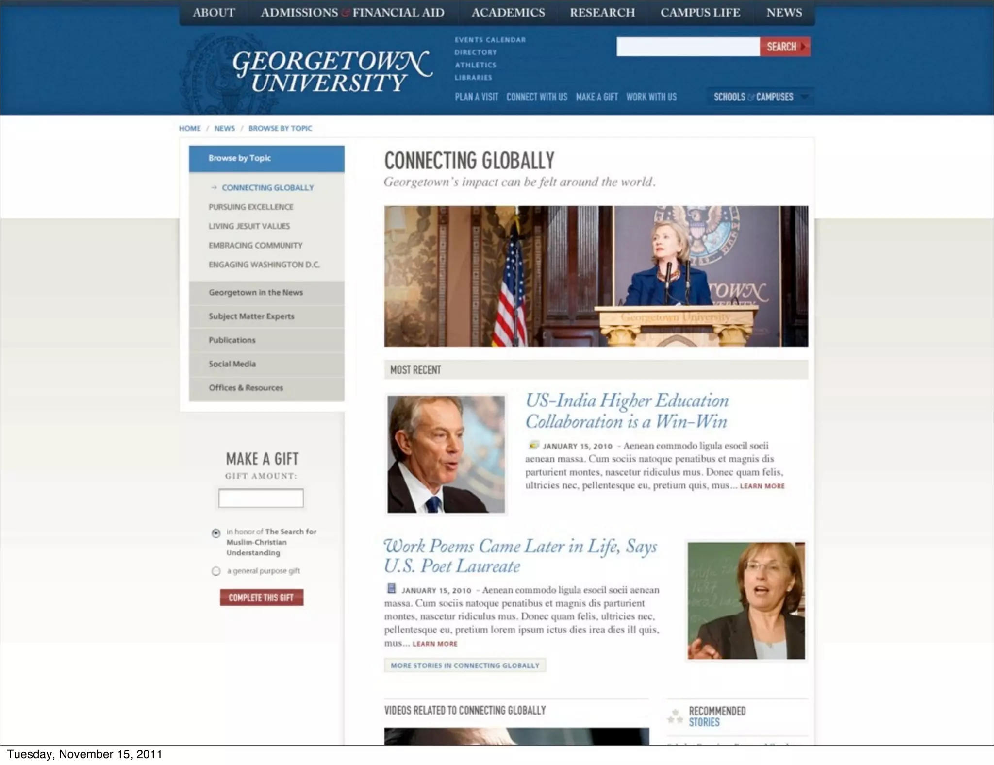 Tuesday, November 15, 2011
 