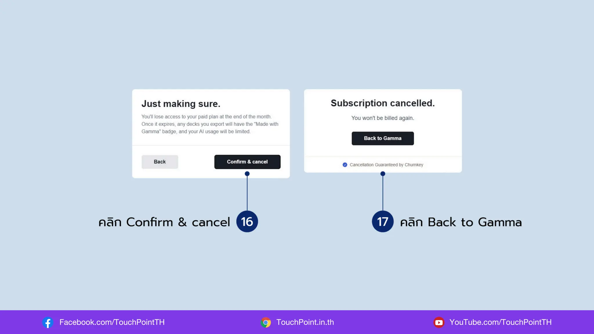 Facebook.com/TouchPointTH YouTube.com/TouchPointTH
TouchPoint.in.th