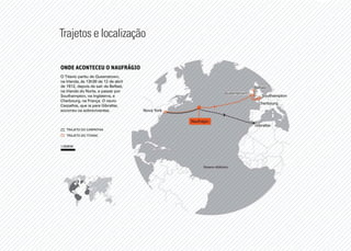 Trajetos e localização
 