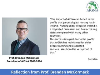 AIGNA 10th Birthday Celebrations - A Reflection of 10 years | PDF
