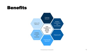 Robust AI Governance framework and its components | PPTX