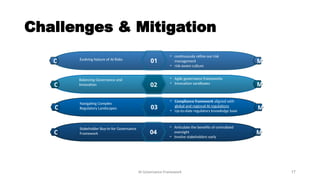 Robust AI Governance framework and its components | PPTX