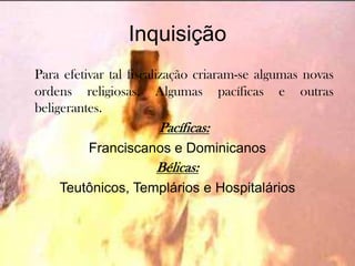 Concordata de Worms - 1122Além de todas as novas regras, o Papa deveria tirar dos monarcas o direito de nomear clérigos. Entretanto ainda se vivia em regime feudal e as igrejas ficavam dentro dos territórios dos Srs. Feudais. Logo, os clérigos eram súditos.O Imperador do Sacro Império Romano-Germânico Henrique IV (Hohenstaufen – Alemanha) foi excomungado por não aceitar as ordens.O Imperador pede perdão (Rendição de Canossa) e volta ao seu território para restaurar seu poder. Em seguida, invade Roma e obriga o Papa a fugir e se exilar. Apenas em 1122 há a divisão entre o poder da Igreja e o poder do Império (governo).