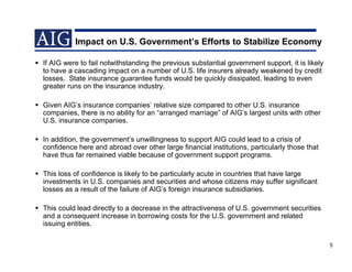 A I G Systemic Risk2 Tcm385 152209