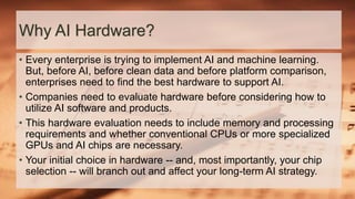 AI Hardware | PPTX | Technology Industry | Industries