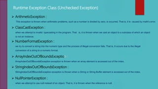 Java Exception Handling | PPT