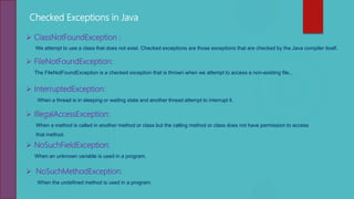 Java Exception Handling | PPT