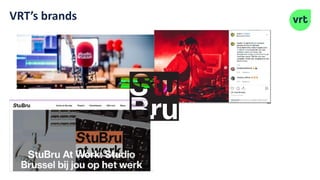 VRT’s brands
 