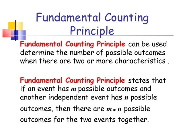 Permutations and Combinations