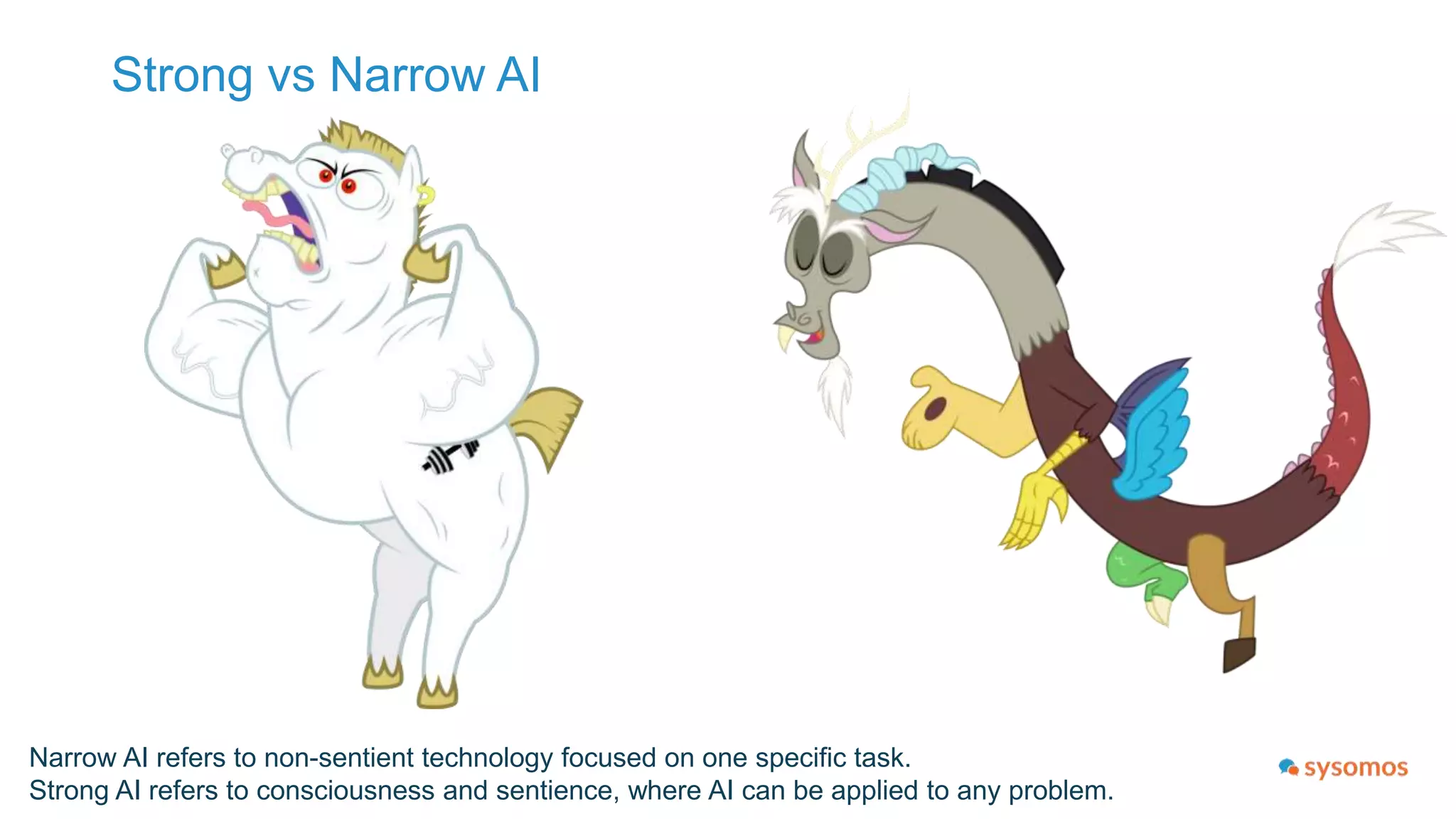 “In the next 10 years, 99%
of the artificial intelligence
that you will interact with,
directly or indirectly, will be
nerdly narrow, supersmart
specialists.”
-Kevin Kelly, The Inevitable
 