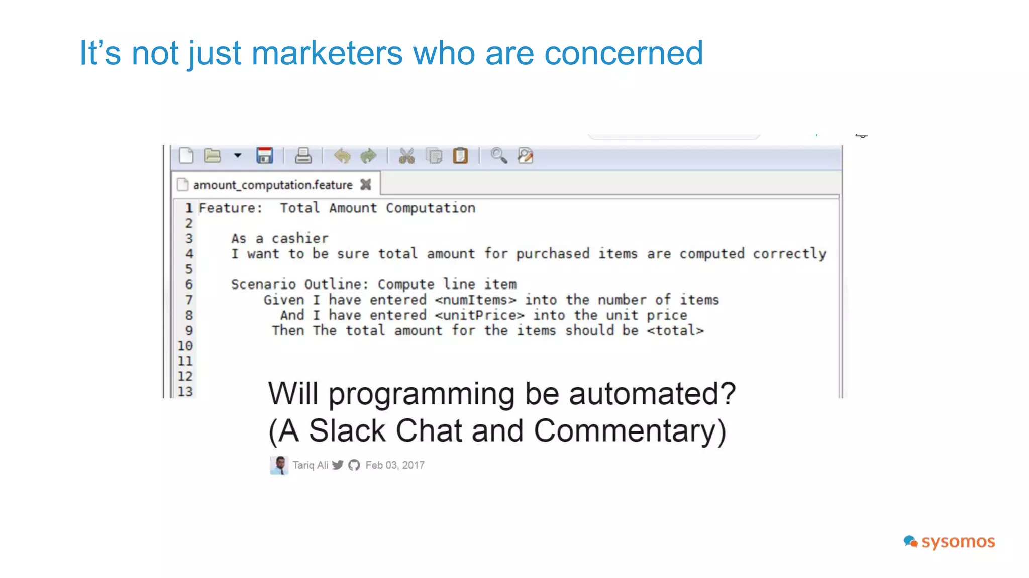 “The advent of AI didn’t
diminish the performance
of purely human chess
players. Quite the
opposite… There are more
than twice as many grand
masters now as there were
when Deep Blue beat
Kasparov.”
-Kevin Kelly, The Inevitable
 