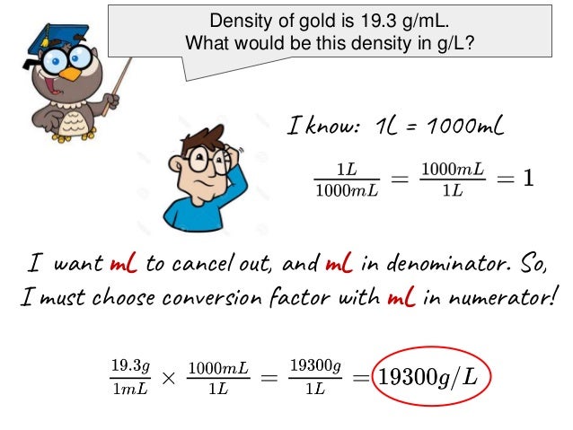 Tutorial Unit Conversions