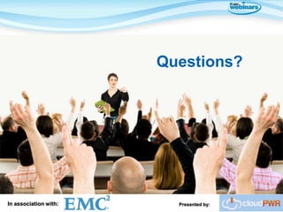 Questions?




In association with:     Presented by:
 