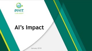 TURN SMART
AI’s Impact
January 2018
TURN SMART
 