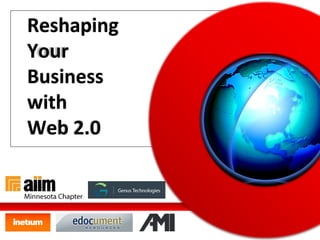 Reshaping  Your  Business  with  Web 2.0 