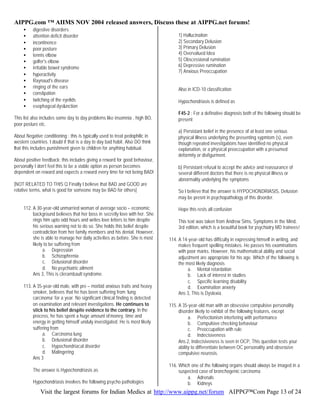 Aiims questions with answers nov -2004 | PDF
