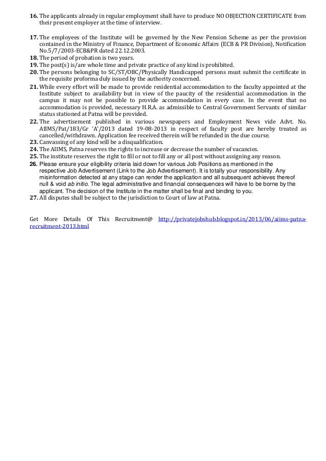 online handicapped apply certificate Apply Instructions AIIMS Jobs For Patna To 2015, General