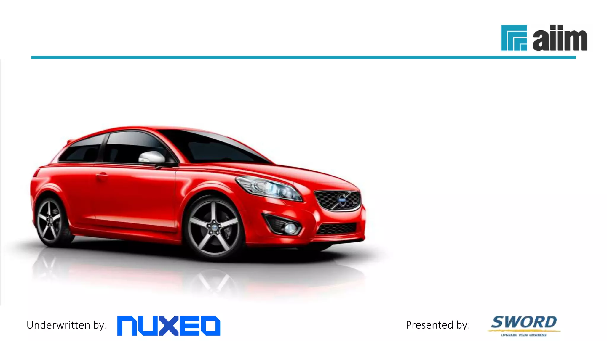 Underwritten by: Presented by:
 