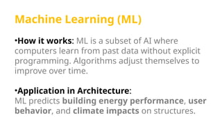 AI in Architecture_Introduction to the topic | PPTX