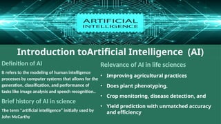 Algorithmic Botany Artificial Intelligence (AI) in Botany.pptx