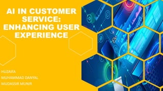 Artificial intelligence in customer services or chatbots | PPTX