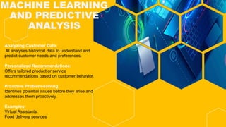 Artificial intelligence in customer services or chatbots | PPTX