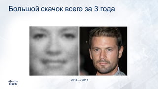 Большой скачок всего за 3 года
2014 → 2017
 