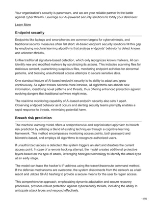 AI IN CYBERSECURITY: THE NEW FRONTIER OF DIGITAL PROTECTION | PDF